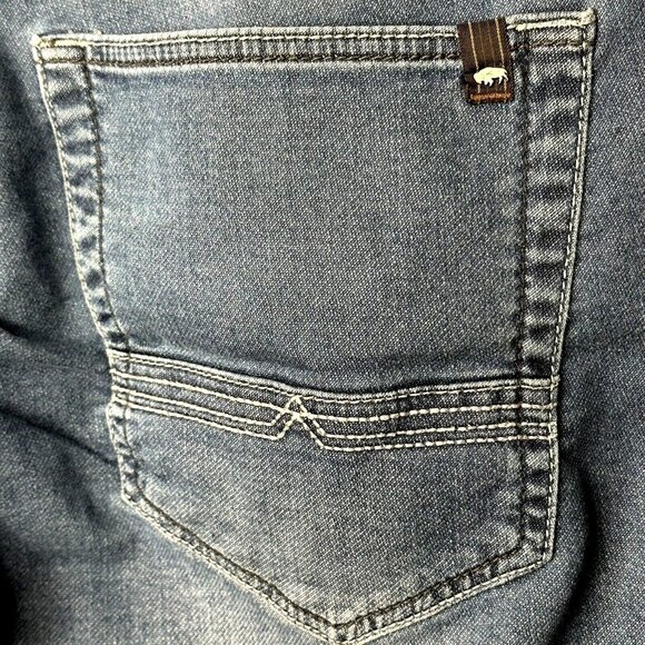 Buffalo David Bitton Mens Jeans 13203-B Felix-X Easy Fit Denim Blue 36X30 - Picture 10 of 16